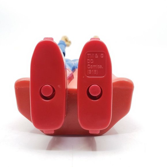 Mattel DC Comics Superman Rock Em Sock Em Robots REPLACEMENT Superman ONLY 8 in - Picture 6 of 6